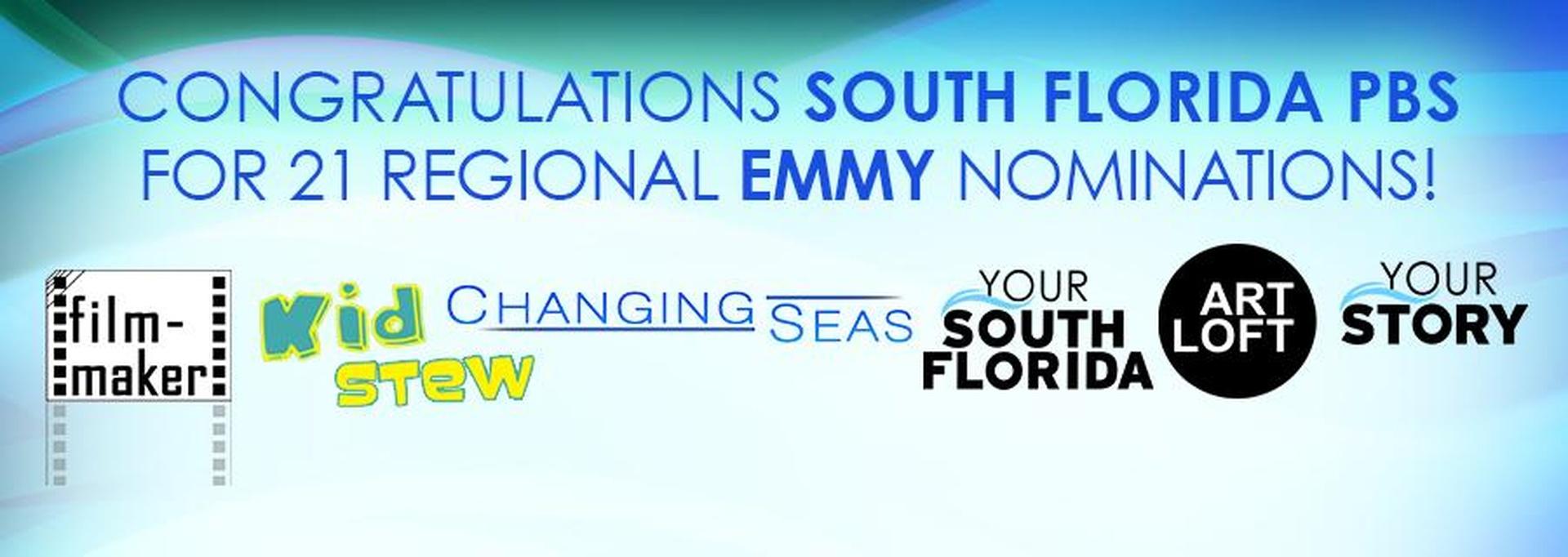 South Florida PBS Programs Receive 21 Nominations for NATAS Suncoast